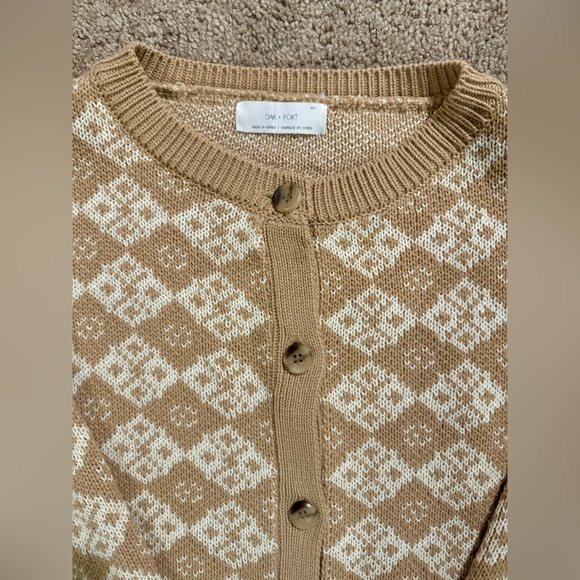 Oak & Fort Button Up Winter Cardigan - Picture 9 of 10